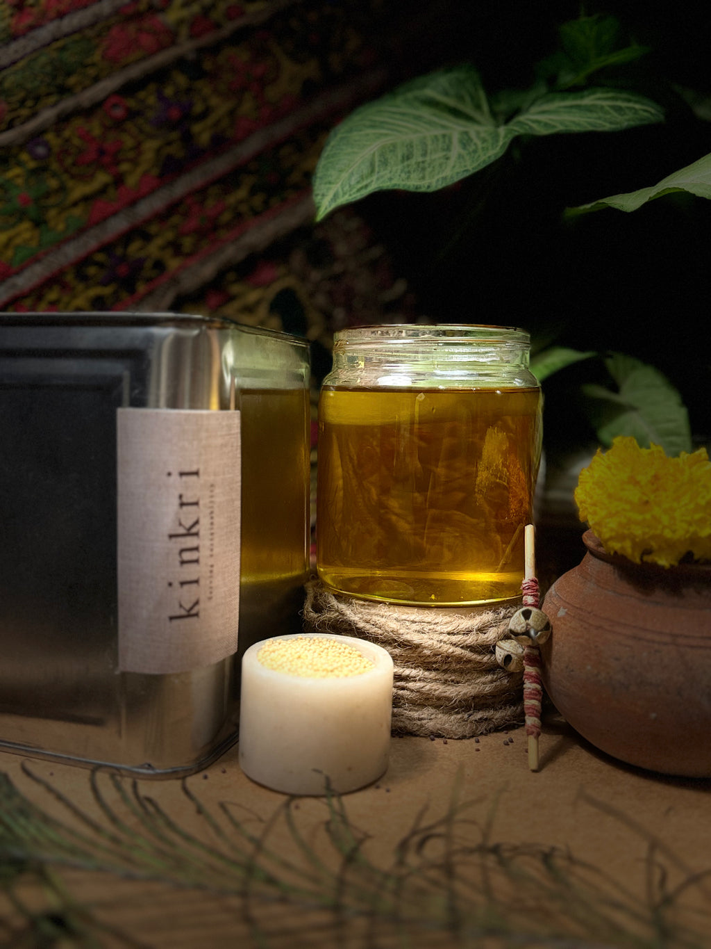 Yellow Mustard Wood Pressed Oil (Peeli Sarson ka Tel)